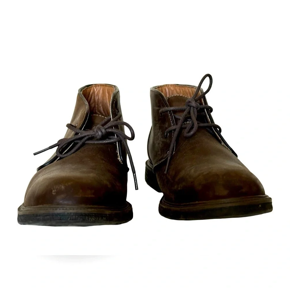 GH Bass & Co. RADLEY Chukka Boots W/Lace Brown Leather Mens Size 10.